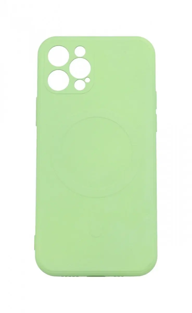 Kryt TopQ iPhone 12 Pro s MagSafe zelený 85008