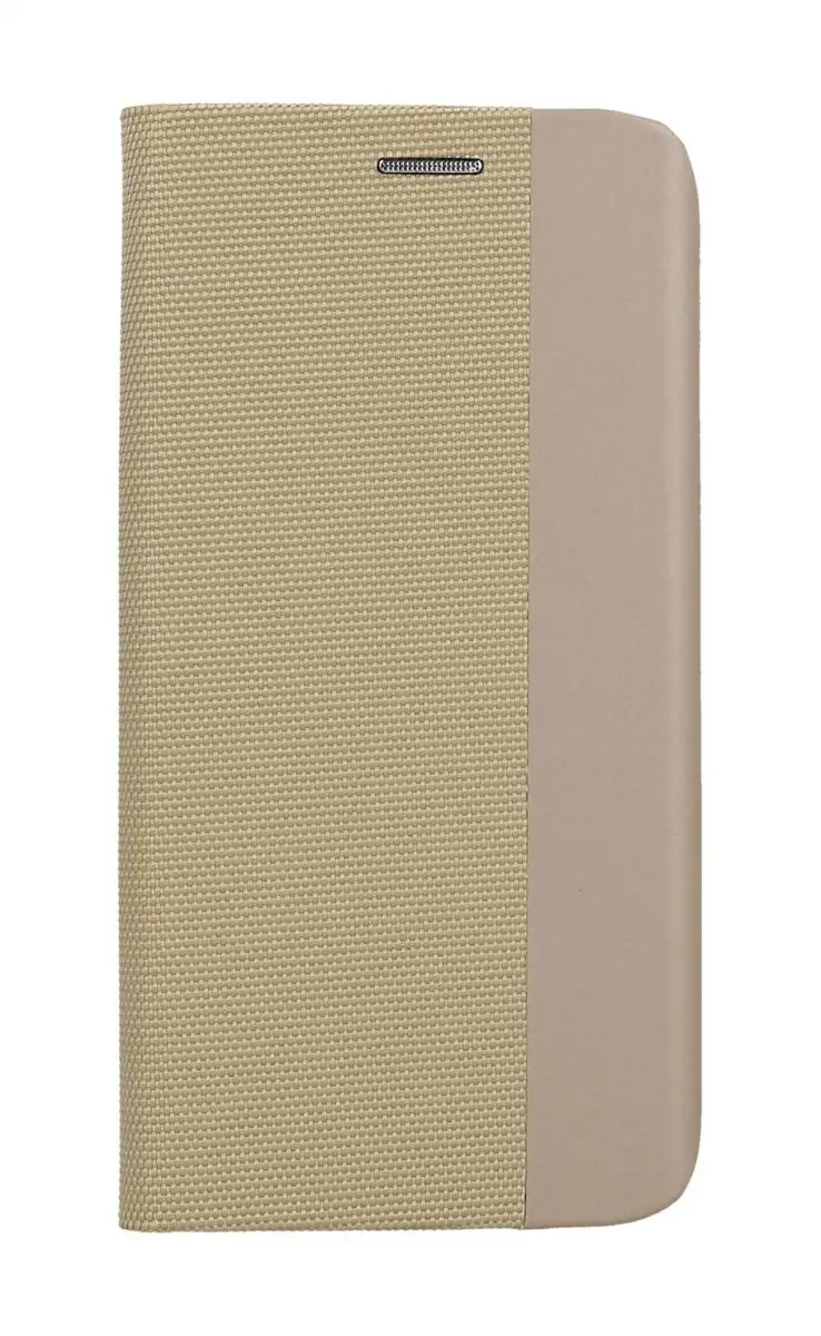 Pouzdro TopQ iPhone 15 knížkové Sensitive Book zlaté 105037