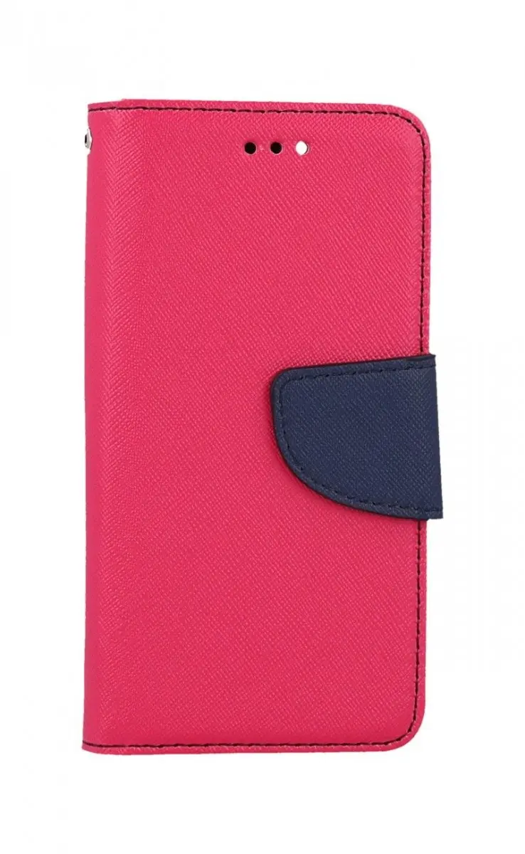 Pouzdro TopQ iPhone SE 2022 knížkové růžové 75040