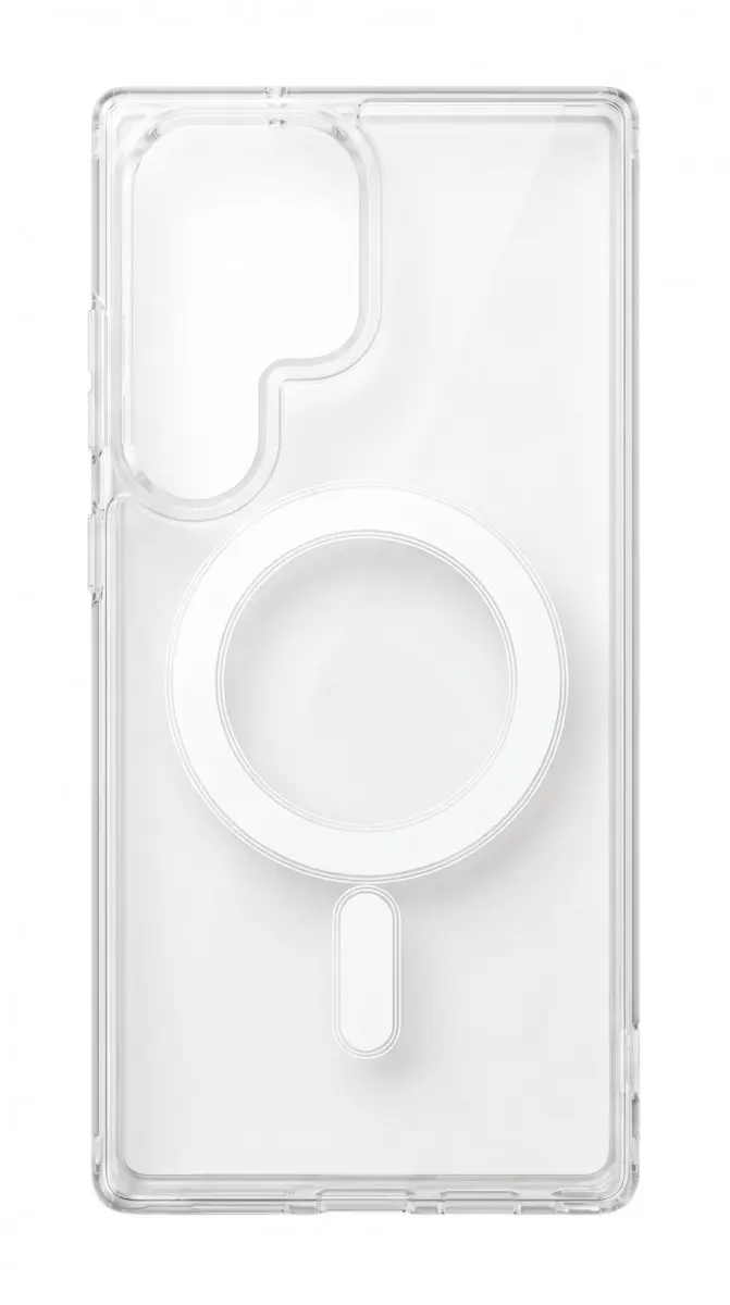 Kryt TopQ Clear Magnetic Samsung S25 Ultra pevný průhledný 175093