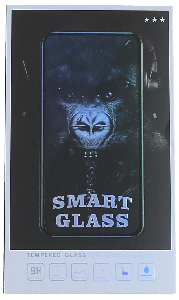 Tvrzené sklo SmartGlass na iPhone 14 Pro Full Cover černé 85163