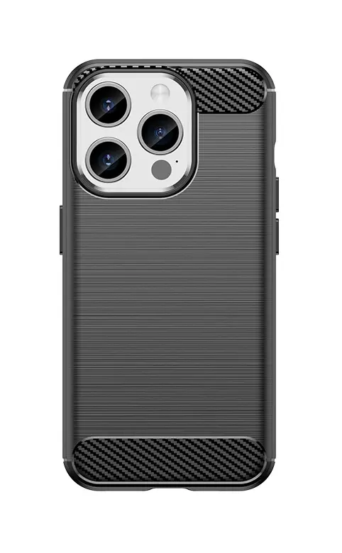 Kryt TopQ iPhone 15 Pro Max černý 105219