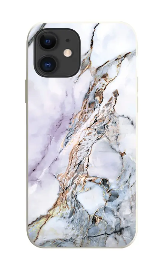 Kryt TopQ iPhone 11 Mramor barevný 75323
