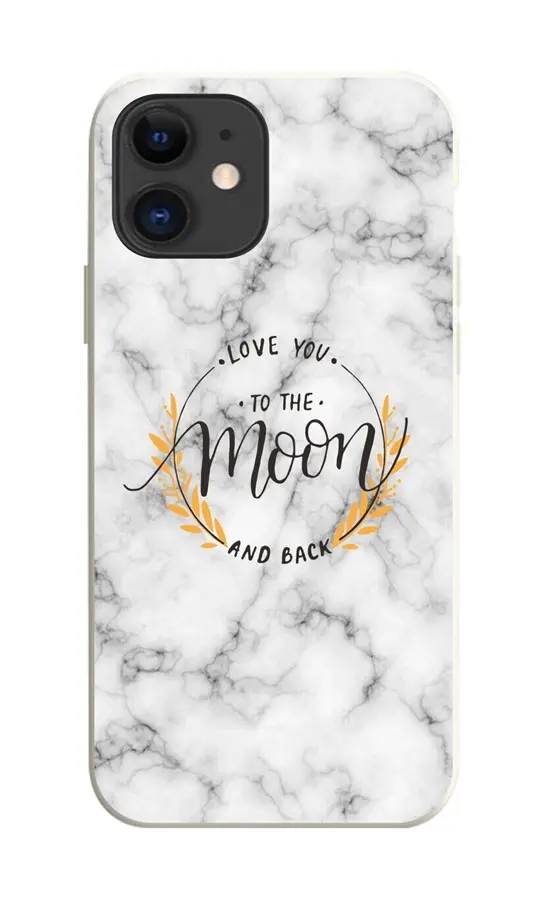 Kryt TopQ iPhone 11 Mramor Moon 75328
