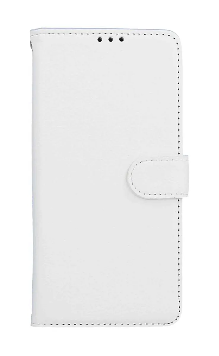 Pouzdro TopQ Xiaomi Redmi A2 knížkové bílé s přezkou 95400