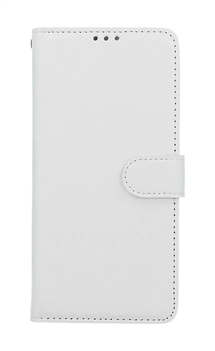 Pouzdro TopQ Xiaomi Redmi Note 12 knížkové bílé s přezkou 95404