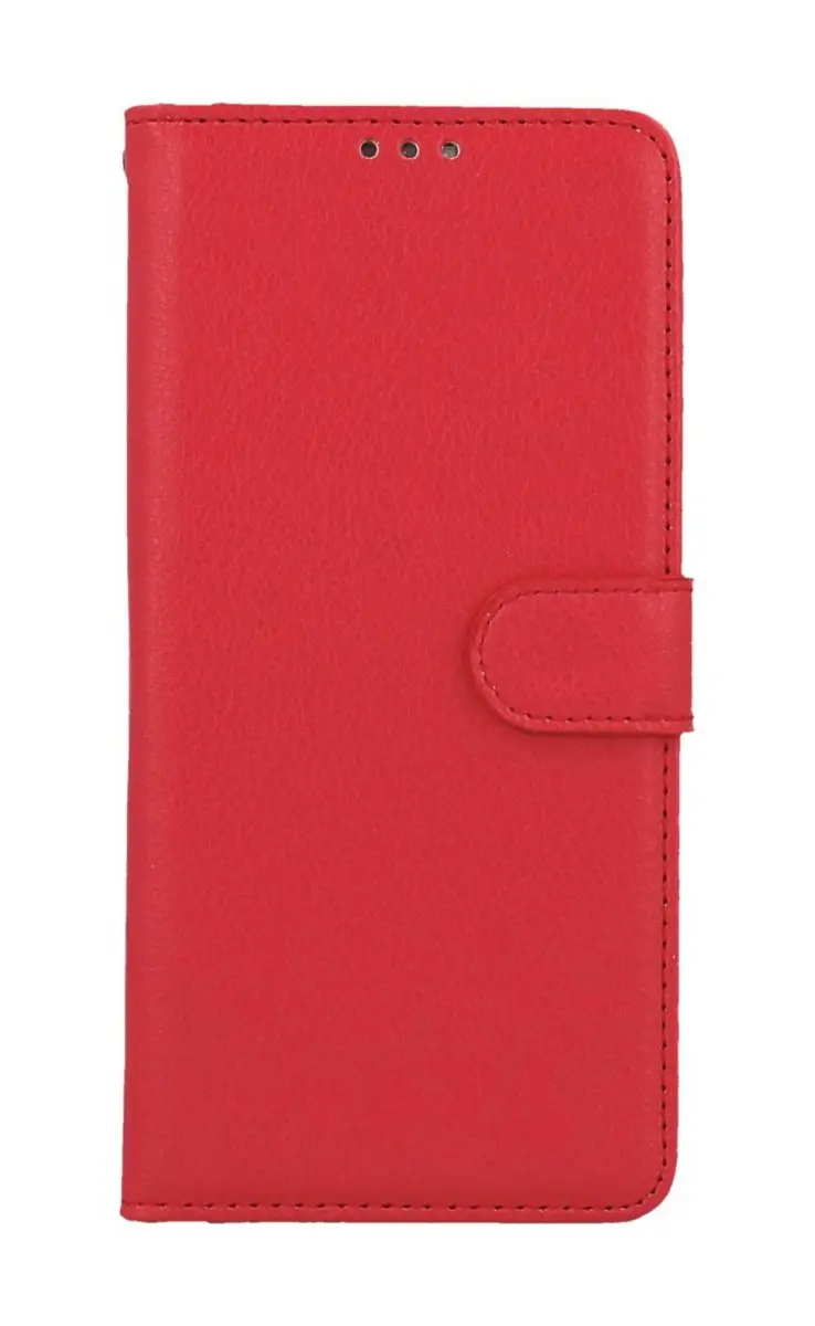 Pouzdro TopQ Xiaomi Redmi Note 12 5G knížkové červené s přezkou 95409