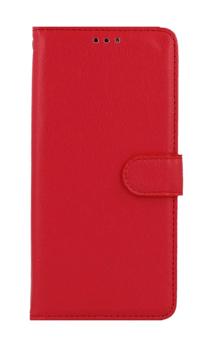 Pouzdro TopQ Xiaomi Redmi Note 12 Pro+ 5G knížkové červené s přezkou 95416