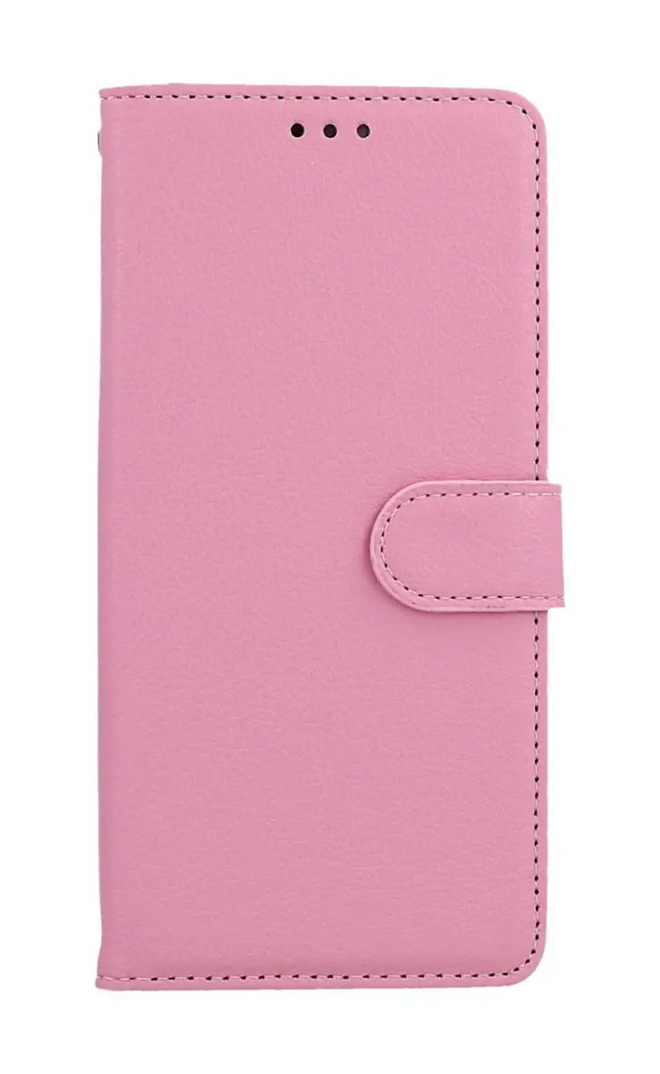 Pouzdro TopQ Xiaomi Redmi Note 12 Pro+ 5G knížkové světle růžové s přezkou 95417