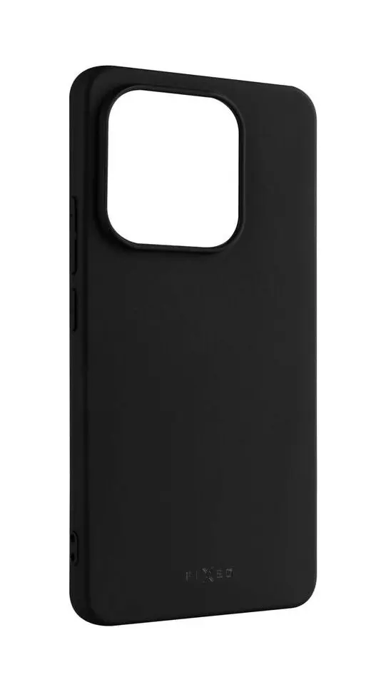 Zadní pogumovaný kryt FIXED Story pro Xiaomi Redmi Note 14, černý