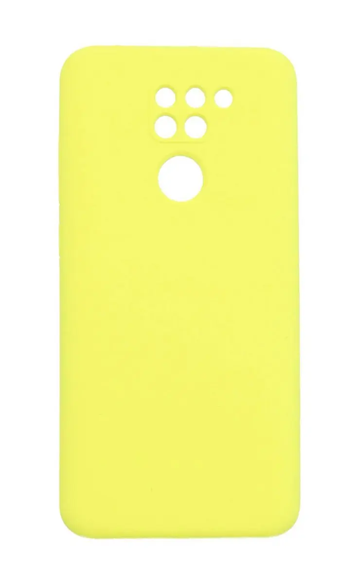 Kryt TopQ Essential Xiaomi Redmi Note 9 žlutý 85443