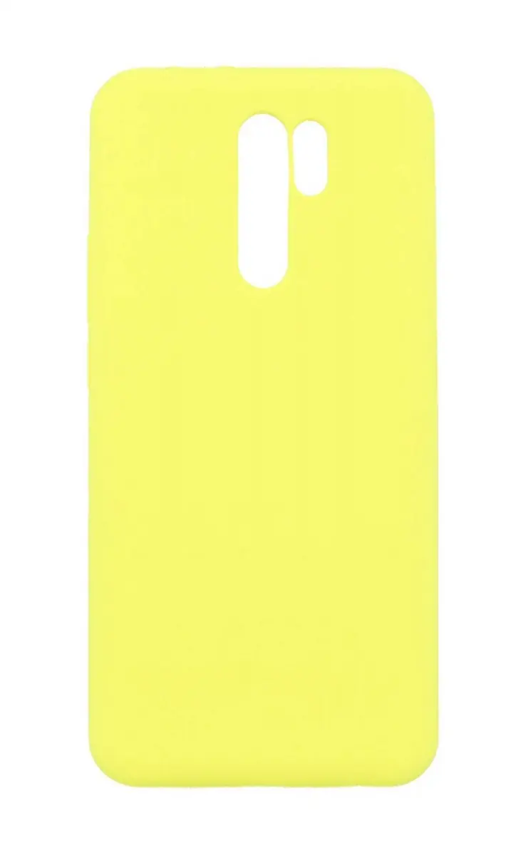 Kryt TopQ Essential Xiaomi Redmi 9 žlutý VADA 125446