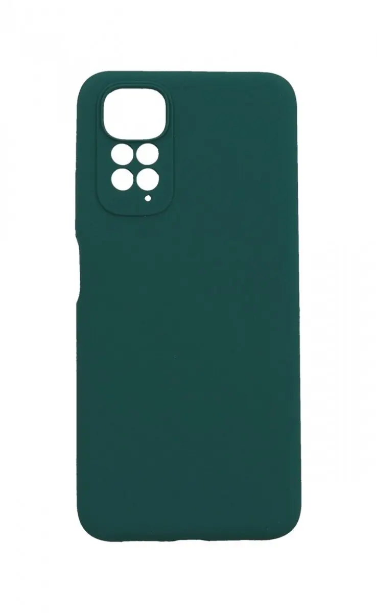 Kryt TopQ Essential Xiaomi Redmi Note 11 tmavě zelený 85462