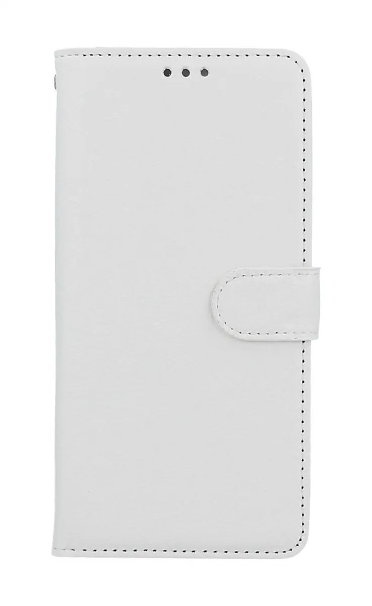 Pouzdro TopQ Xiaomi Redmi Note 12 Pro+ 5G knížkové bílé s přezkou 95502