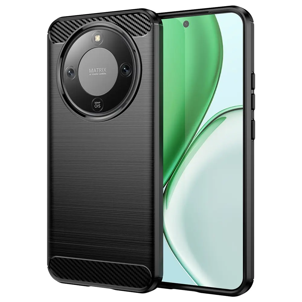 Techsuit Carbon Silicone Honor Magic8 Lite černá