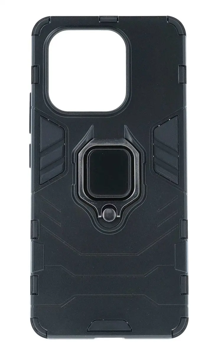 Kryt TopQ Xiaomi Redmi Note 13 odolný černý s prstenem 115572