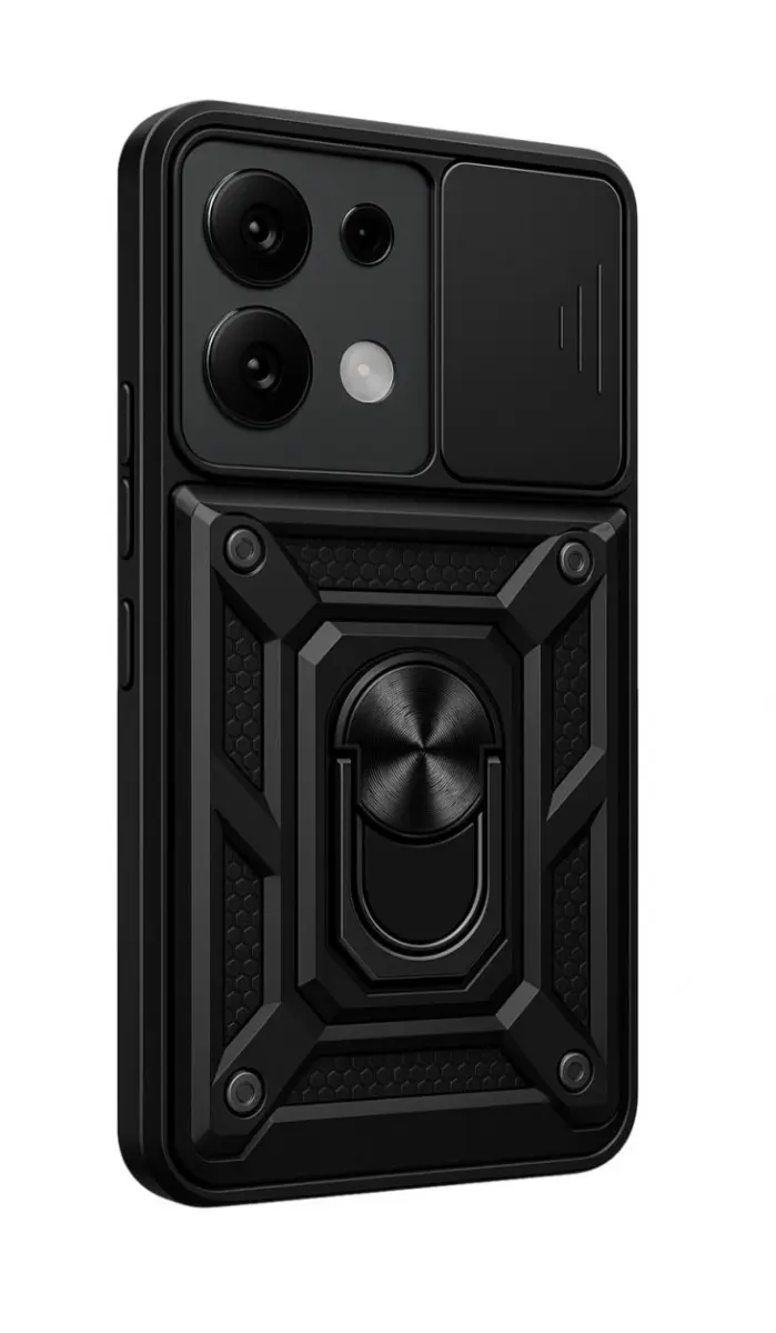 Kryt Armor Lens TopQ Xiaomi Redmi Note 13 Pro ultra odolný černý 115578