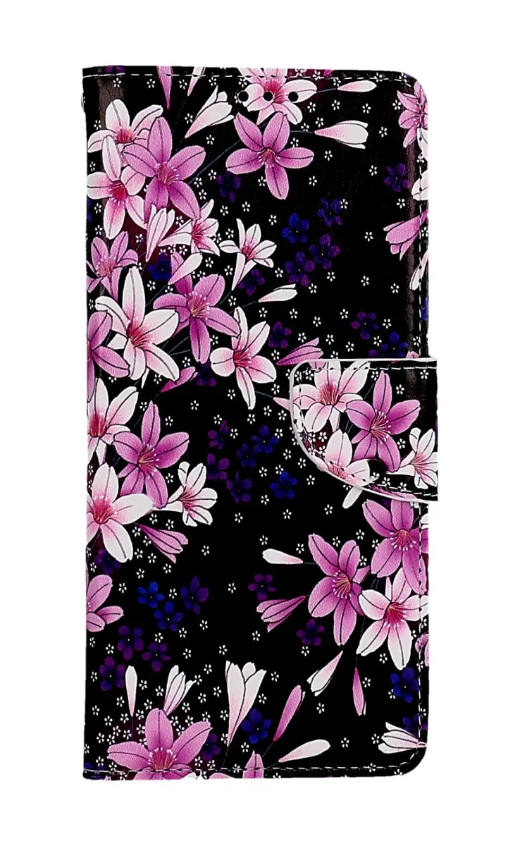 Pouzdro TopQ Xiaomi Redmi 12C knížkové Lilie 95581