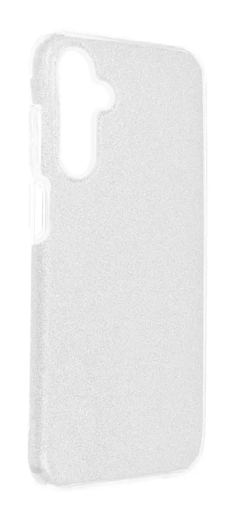 Kryt TopQ Samsung A55 glitter stříbrný 125610
