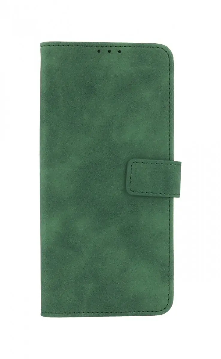 Pouzdro TopQ Tender Xiaomi Redmi Note 14 Pro+ 5G knížkové zelené 135624