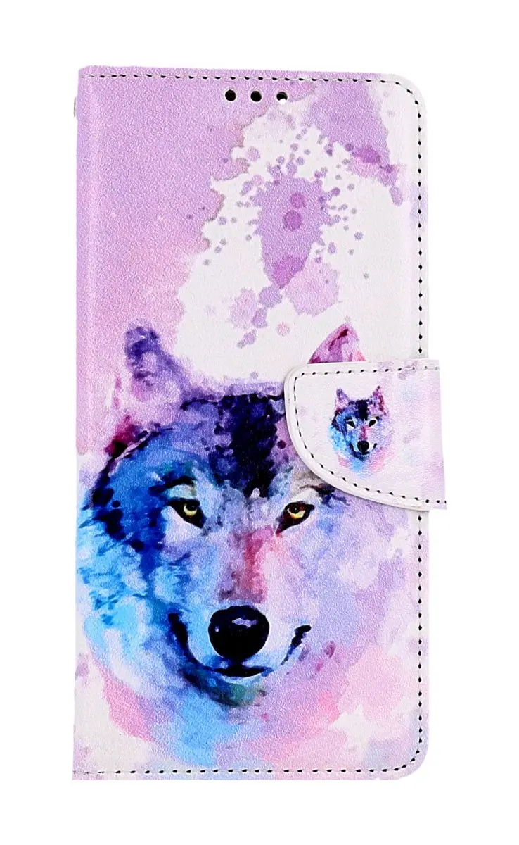 Pouzdro TopQ Xiaomi Redmi Note 12 knížkové Polární vlk 95638