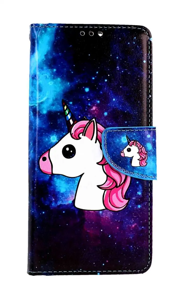 Pouzdro TopQ Xiaomi Redmi Note 12 Pro+ 5G knížkové Space Unicorn 95715