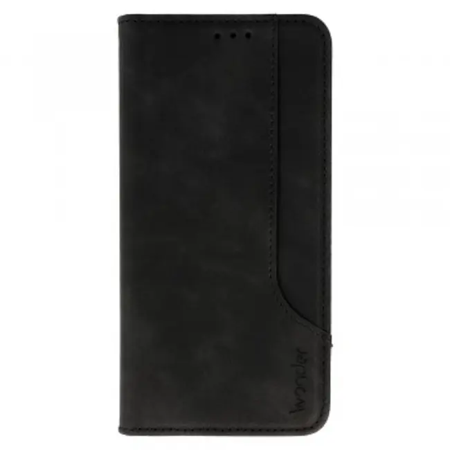 Knížkové pouzdro Wonder Prime pro Xiaomi Redmi Note 14 Pro 5G černé