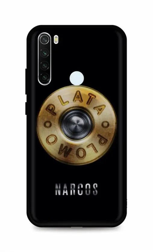 Kryt TopQ Xiaomi Redmi Note 8T silikon Plata O Plomo 85820
