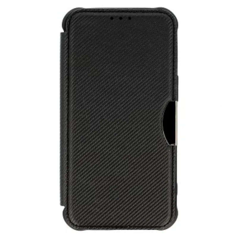 Knížkové pouzdro Razor Carbon pro Xiaomi Redmi Note 13 Pro 4G černé