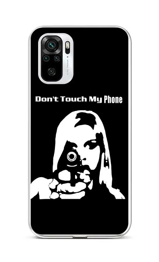 Kryt TopQ Xiaomi Redmi Note 10S Don't Touch Gun 85947