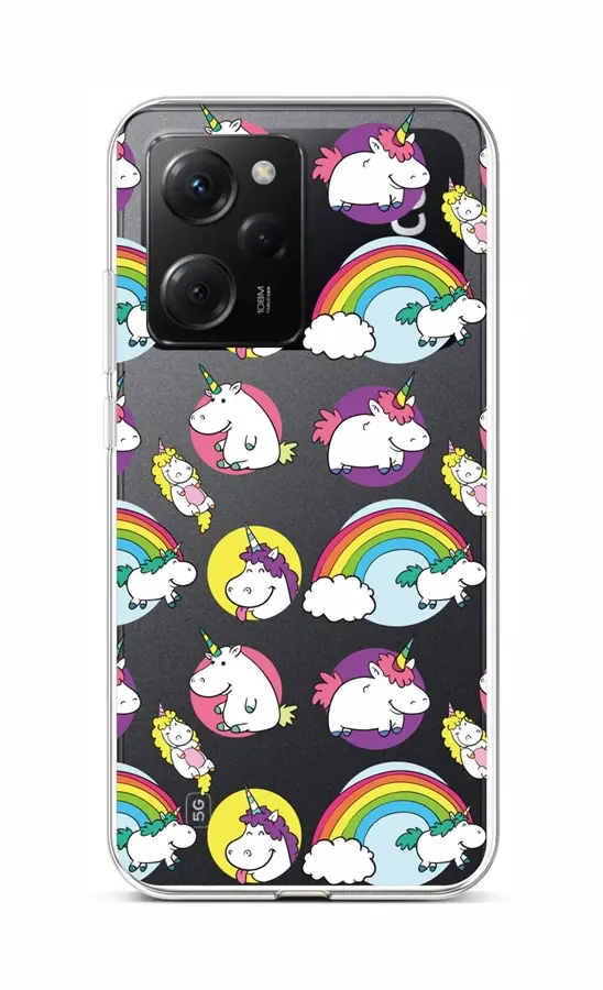Kryt TopQ Xiaomi Poco X5 Pro 5G Chunky Unicorns 95952