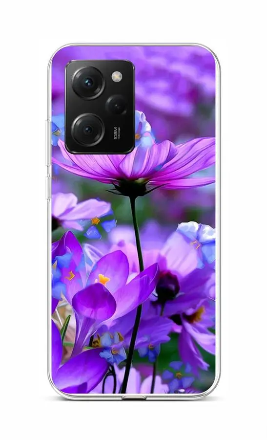 Kryt TopQ Xiaomi Poco X5 Pro 5G Rozkvetlé květy 95953