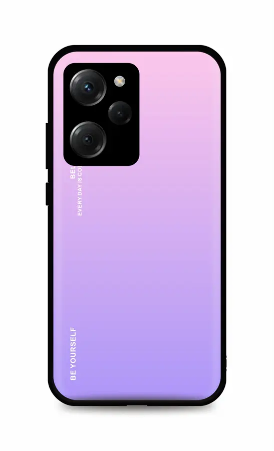 Kryt TopQ LUXURY Xiaomi Poco X5 Pro 5G pevný duhový růžový 95981