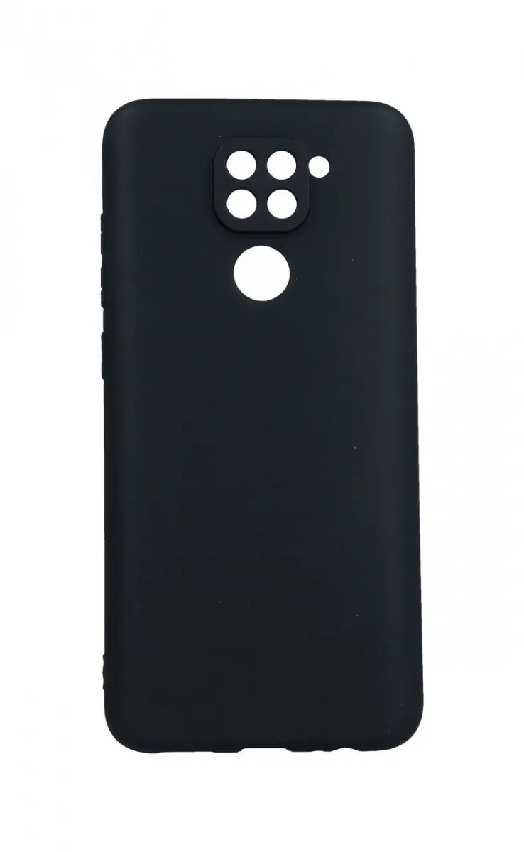 Kryt SOFT TopQ Xiaomi Redmi Note 9 černý lesklý 85996