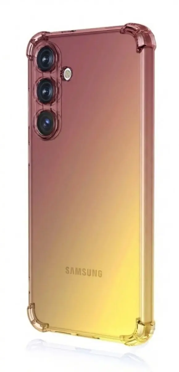 Kryt TopQ Samsung A37 5G Shock duhový purpurovo-žlutý 176016