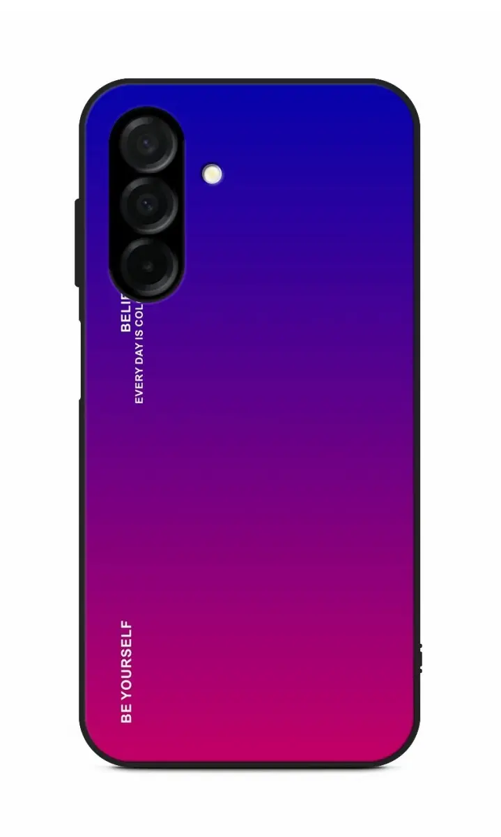 Kryt TopQ LUXURY Samsung A37 5G pevný duhový fialový 176033