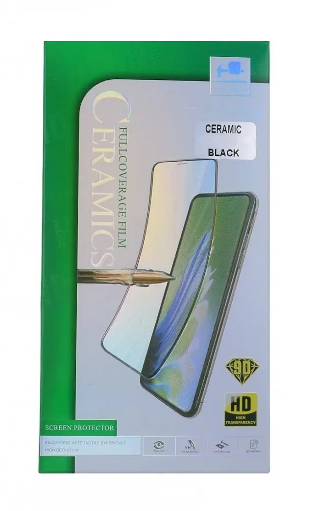 Fólie na displej Ceramic pro Samsung S23 Ultra Full Cover černá 96055