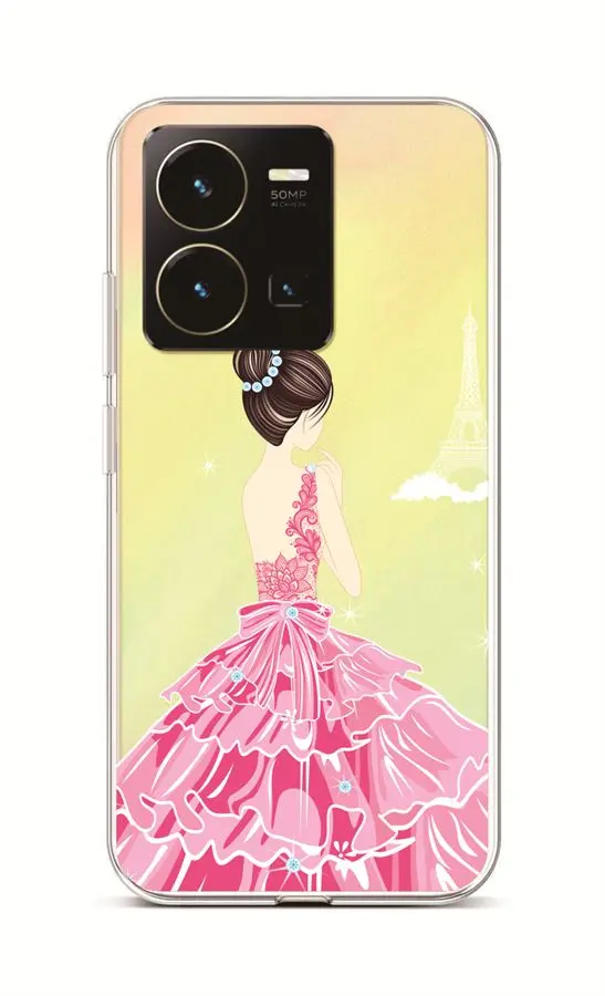Kryt TopQ Vivo Y35 Pink Princess 86058