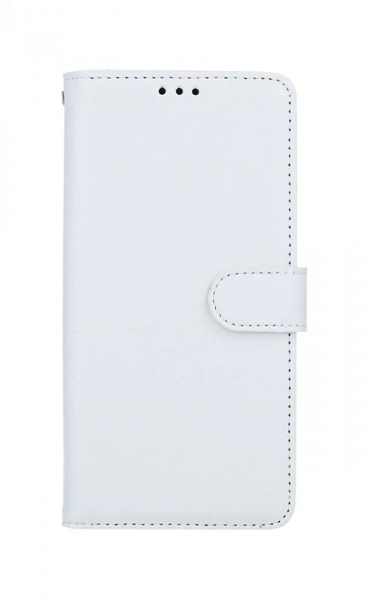 Pouzdro TopQ Xiaomi Redmi A1 knížkové bílé s přezkou 86063