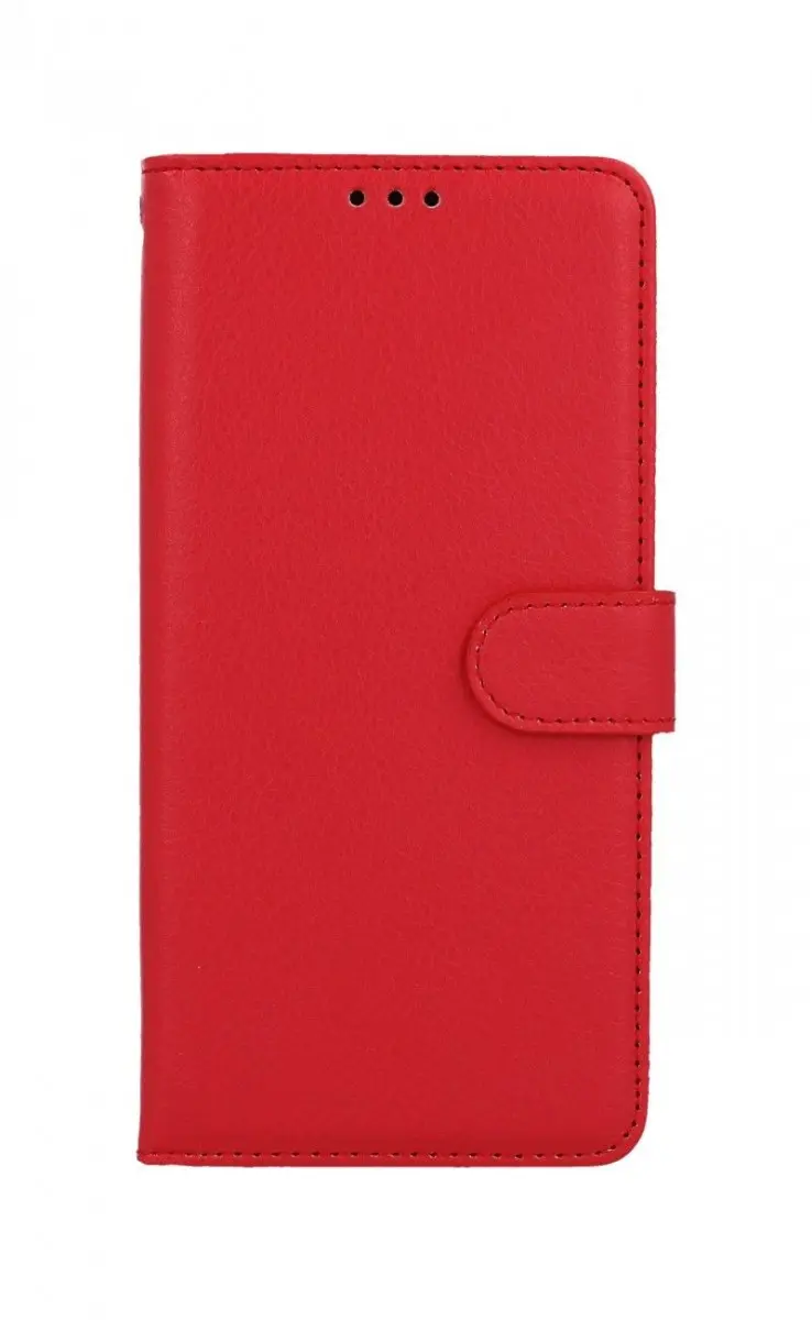 Pouzdro TopQ Xiaomi Redmi A1 knížkové červené s přezkou 86066