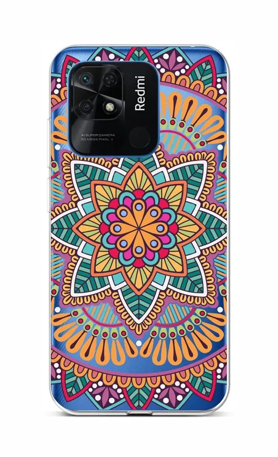 Kryt TopQ Xiaomi Redmi 10C Happy Mandala 76109