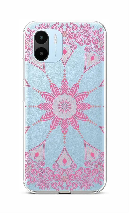 Kryt TopQ Xiaomi Redmi A1 Pink Mandala 86116
