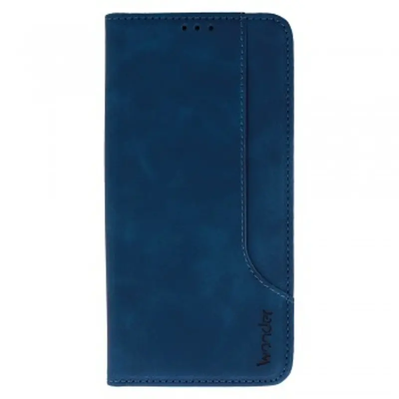Knížkové pouzdro Wonder Prime pro Xiaomi Redmi Note 13 Pro 4G navy