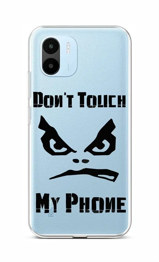 Kryt TopQ Xiaomi Redmi A1 Don´t Touch průhledný 86177