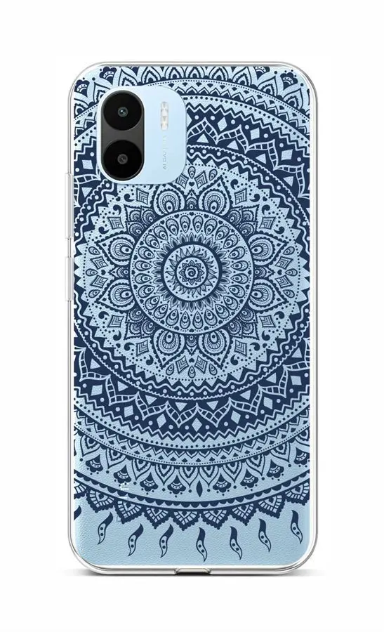 Kryt TopQ Xiaomi Redmi A1 Navy Mandala 86178