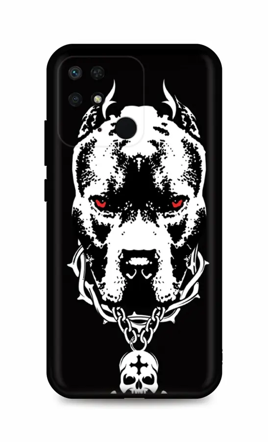 Kryt TopQ Xiaomi Redmi 10C Fighting Dog 76246