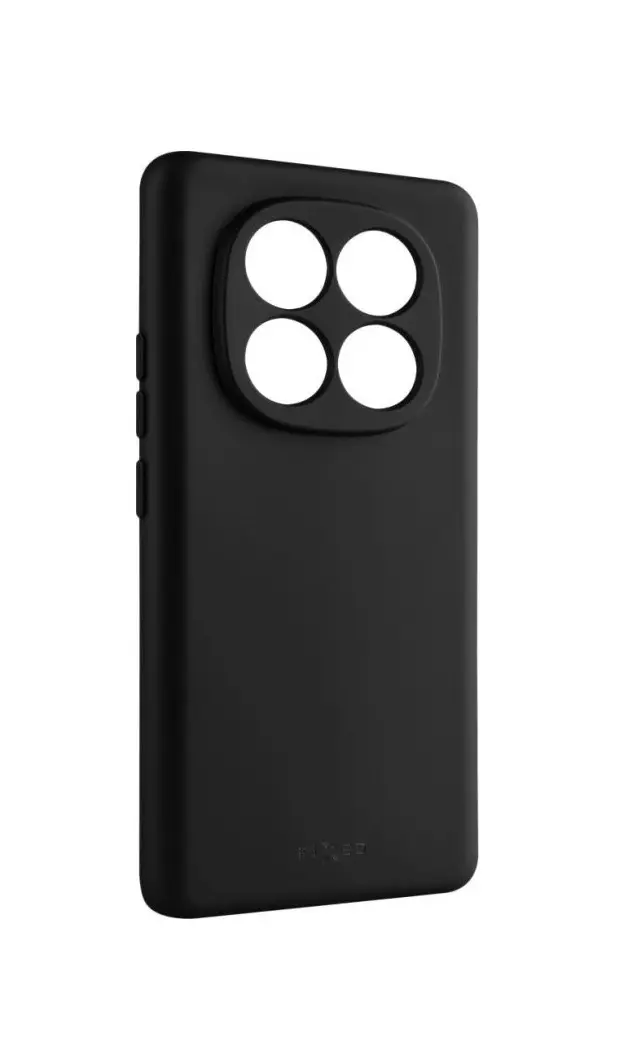 Zadní pogumovaný kryt FIXED Story pro Xiaomi Redmi Note 14 Pro 5G/POCO X7, černý