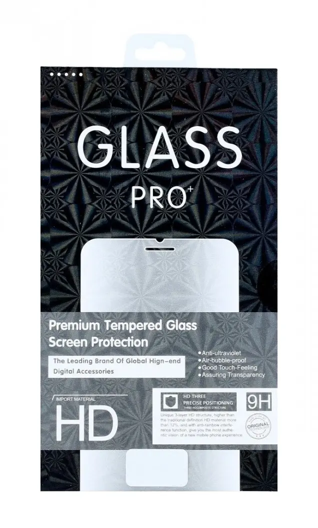 Tvrzené sklo TopGlass Motorola Moto E32s Full Cover černé 106404