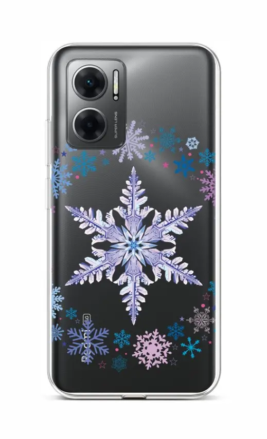 Kryt TopQ Xiaomi Redmi 10 5G Snowflake 86416