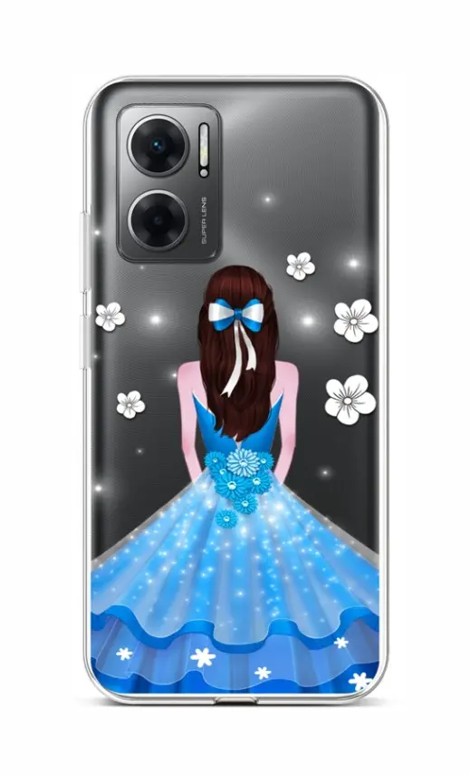 Kryt TopQ Xiaomi Redmi 10 5G Blue Princess 86427